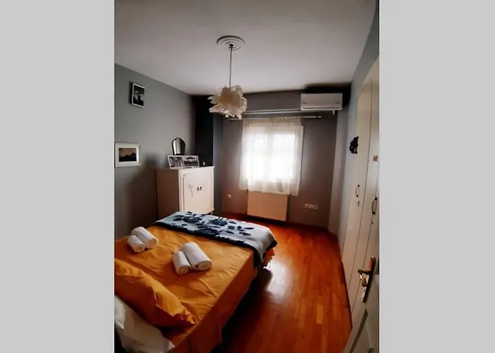 2 Floor In Kalamaria,thessaloniki. Apartmán Soluň